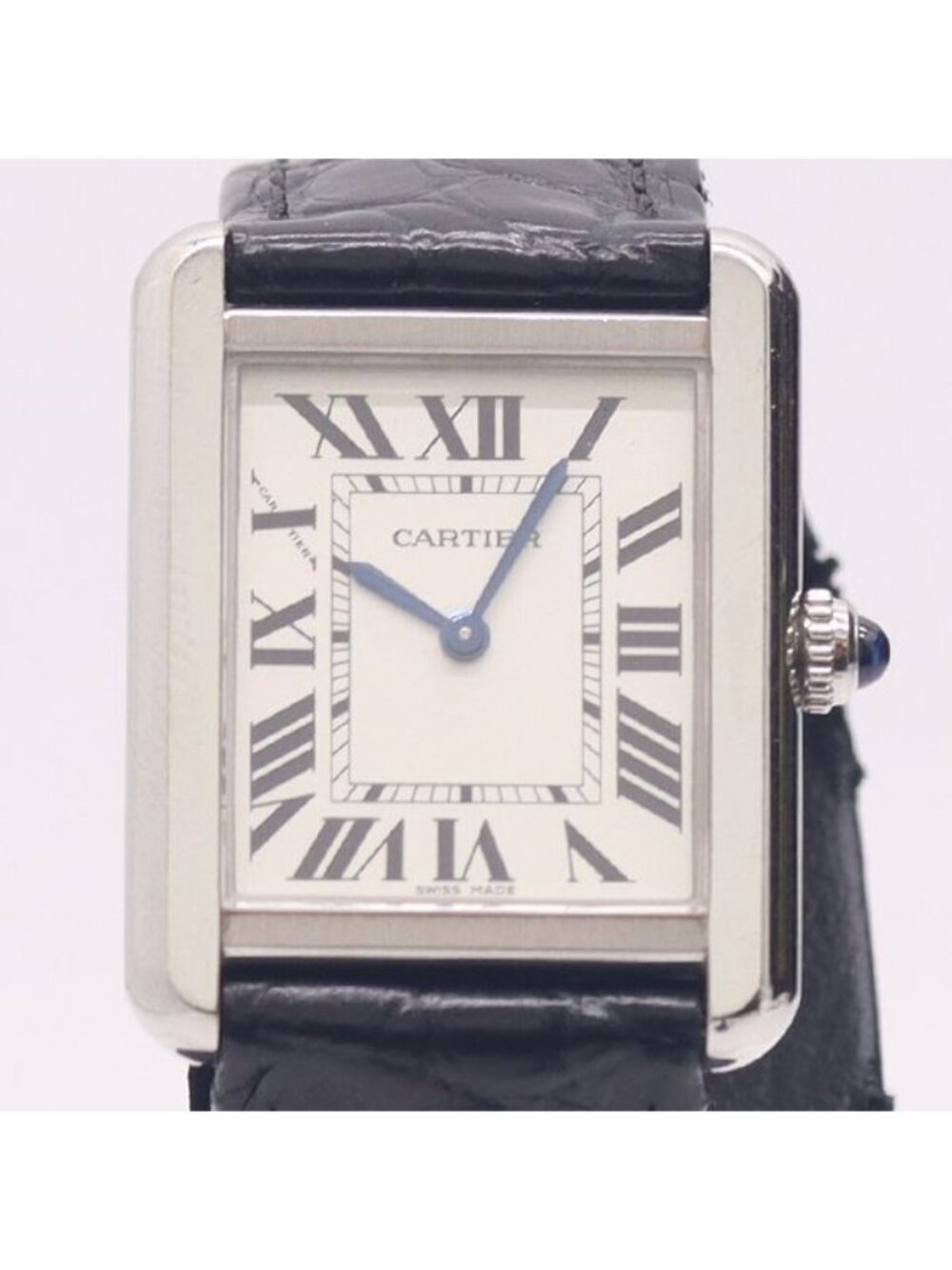 Cartier Tank Solo SM Silver Dial Watch